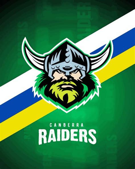 Canberra Raiders NRL Logo - 5D Diamond Painting - DiamondPaintings.Pro