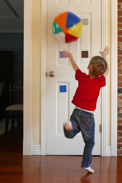 10 Brilliant Indoor Play Ideas Using a Beach Ball - Modern Parents ...