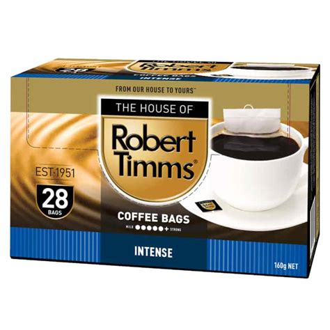 Buy Robert Timms Intense Coffee Bags 28 pack Online | Worldwide ...