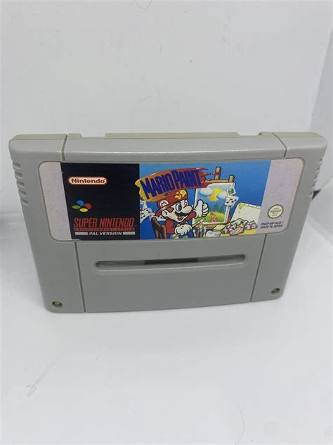 Mario Paint SNES Super Nintendo - Overrs Gameola Marketplace