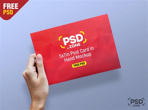 Greeting Card and Postcard Mockup PSD - PSD Zone