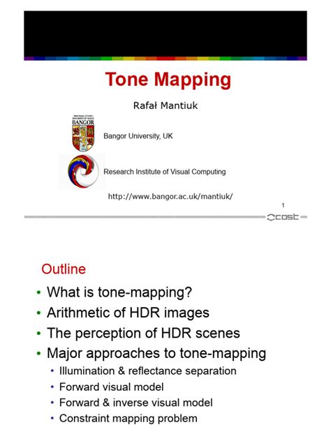 Tone Mapping | PDF