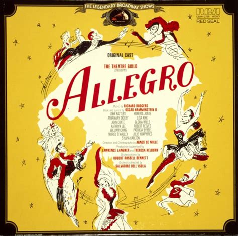 Allegro - 1947 Original Broadway Production Record - Rodgers & Hammerstein