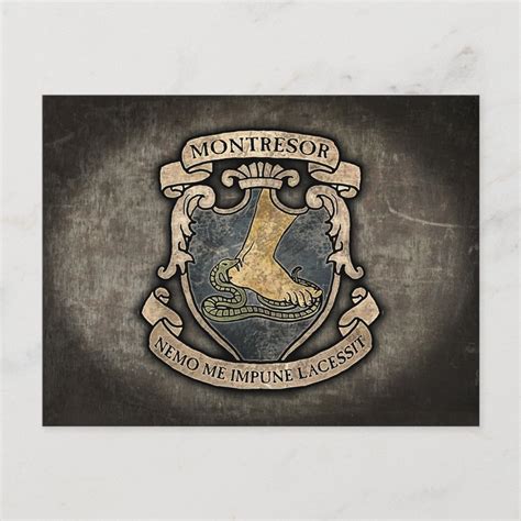 Montresor Coat of Arms Postcard | Zazzle