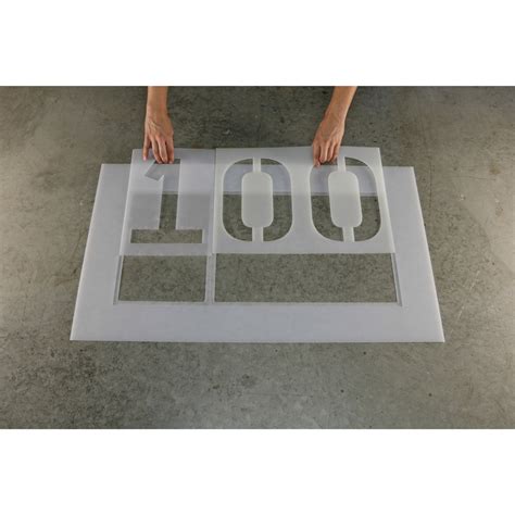 Parking Lot Number Stencils – Enhance Safety Today – Stencil Ease