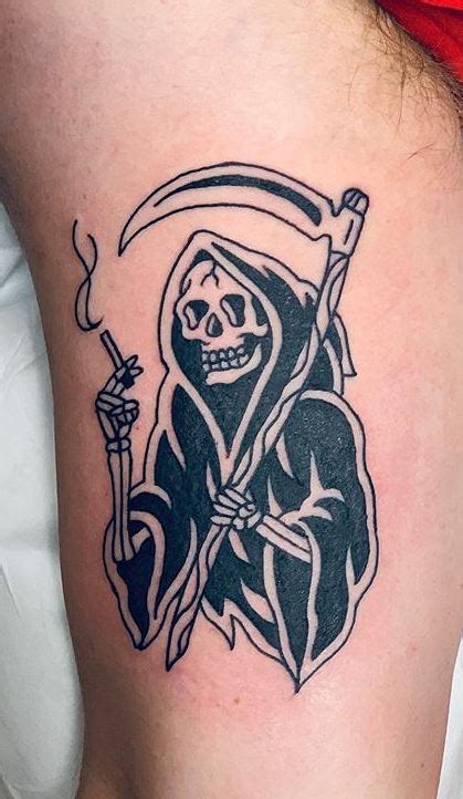 110 Unique Grim Reaper Tattoos You’ll Need to See - Tattoo Me Now