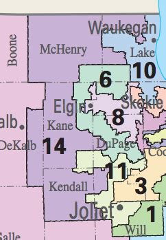 Illinois 6th Congressional District Map - Maping Resources