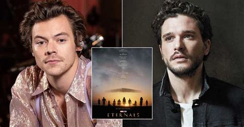 Eternals' Kit Harington Is Upset About Harry Styles' Cameo As Eros ...