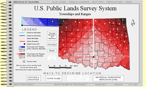 Section Township Range Map Oklahoma - Holly Laureen