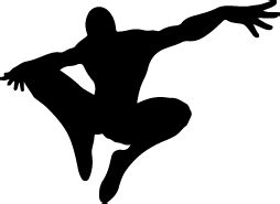 Free Spider Man Cliparts Silhouette, Download Free Spider Man Cliparts Silhouette png images ...