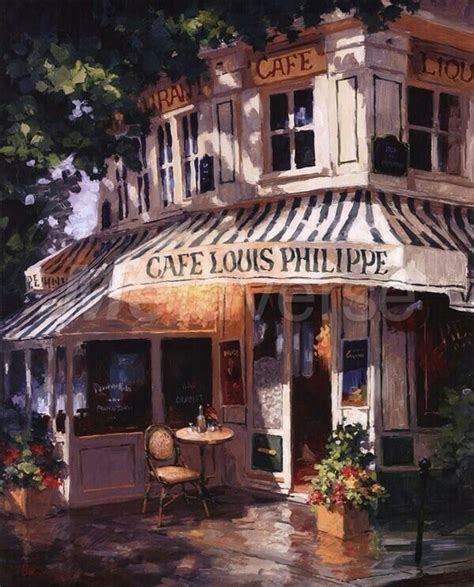 French cafe | Paris art print, Paris art, Cafe art