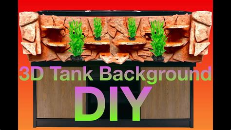 How to make your own 3D Aquarium Background (for Under $50.00) DIY ...