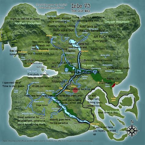 Does anyone have a link to a current evrima map? : r/theisle