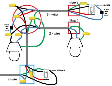 electrical - Wiring existing 3 Way Switch in basement stairs that was ...