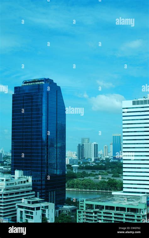 Bangkok skyline in Thailand Stock Photo - Alamy