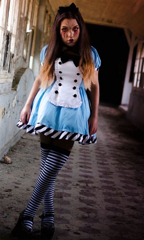 Creepy and Dark Alice in Wonderland Costume | Alice in wonderland ...