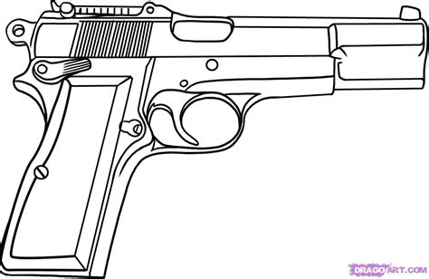 M16 Drawing - ClipArt Best