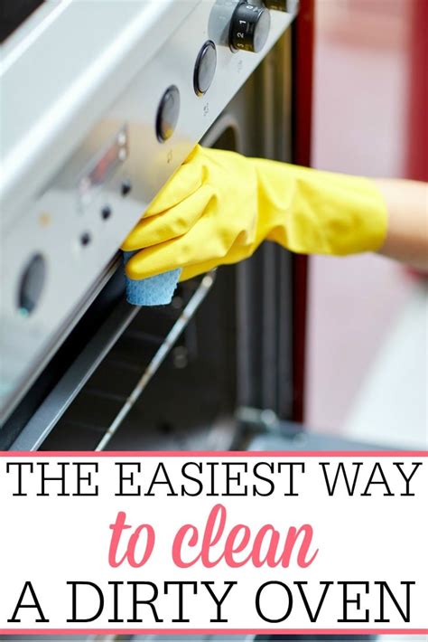 The Easiest Way to Clean the Oven - Frugally Blonde