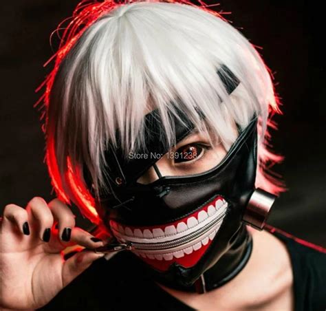 Aliexpress.com : Buy Tokyo Ghoul Kaneki Ken Adjustable zipper Cosplay ...