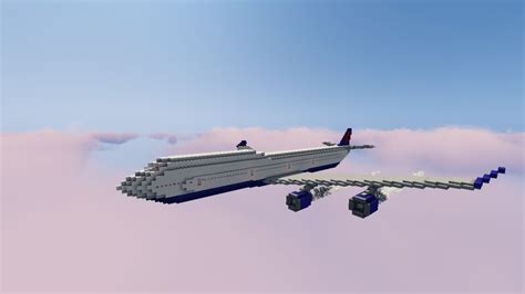 Boeing 747 Minecraft Map