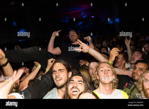 Heavy metal concert audience hi-res stock photography and images - Alamy