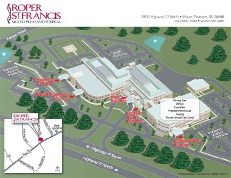 Hospital Map - Roper St. Francis Healthcare