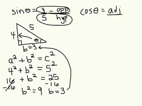 Find trig functions given sin of theta - YouTube