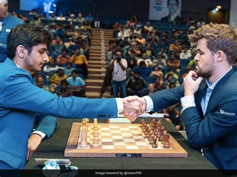 Indian Grandmaster Vidit Gujrathi Stuns World Champion Magnus Carlsen ...