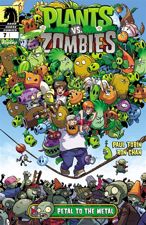 Plants vs. Zombies - Read free Comics online!: Plants vs. Zombies: Petal to the Metal Issue #7