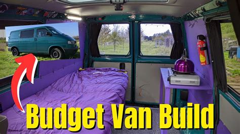 DIY Camper Van Conversion Build | VW T4 | Van Life UK - YouTube