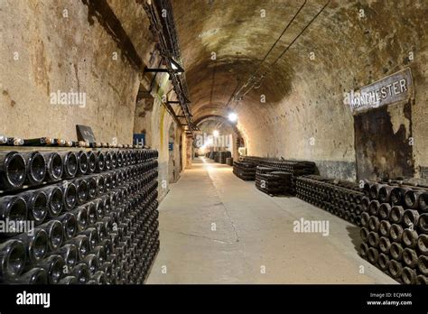 France, Marne, Reims, champagne, Pommery's wine cellars Stock Photo - Alamy