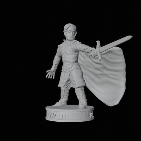 Xenk Yendar Miniature 3D model 3D printable | CGTrader