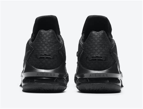 Nike LeBron 17 Low Triple Black CD5007-003 Release Date - SBD