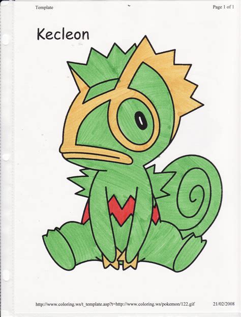 Kecleon by kittyk2000 on DeviantArt