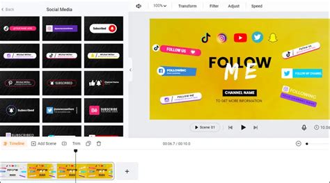 Follow Button Animation Maker for TikTok Follow Buttons and More