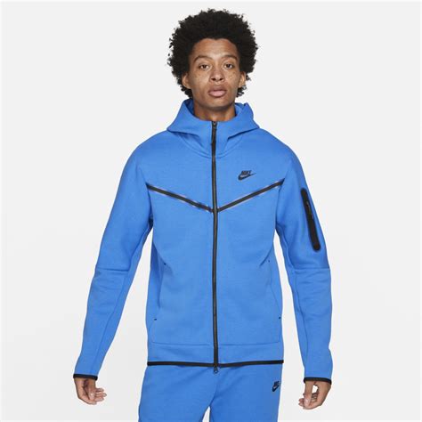 Nike Sportswear Tech Fleece Niebieski Bluza lifestyle męska - Bluzy ...