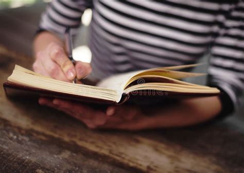 Woman writer at the desk stock image. Image of idea, education - 78324913