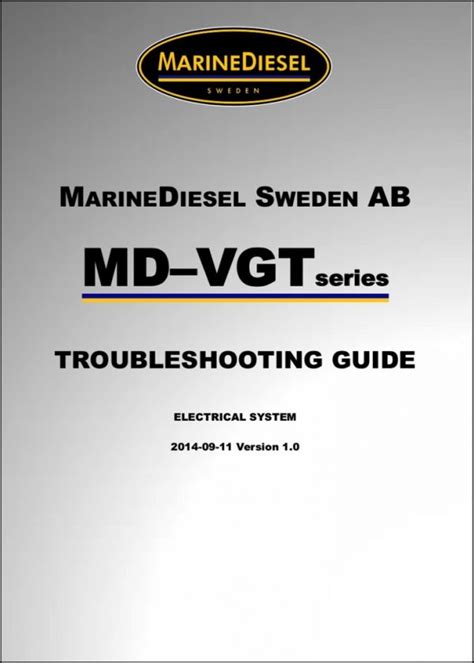 MarineDiesel Diesel Engine Manuals – MARINE DIESEL BASICS