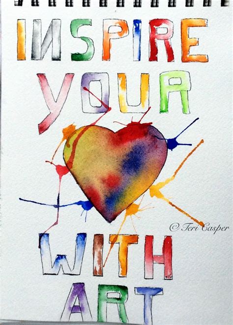 1-31 is National Inspire Your Heart With Art Day. | Art day, Art, Family friendly activities