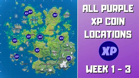 30 HQ Images Fortnite Xp Coins Map Week 7 : Updated map for Week 7 XP ...