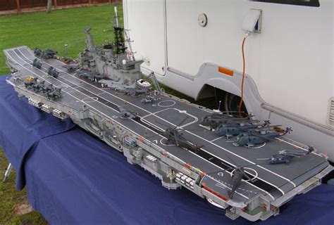 Award winning model of HMS Hermes to be exhibited at Fleet Air Arm ...