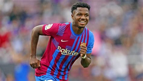 Watch: Barcelona's Ansu Fati scores brilliant goal on return from ...