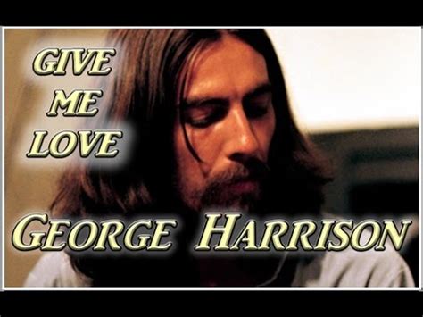 George Harrison Give Me Love 70's Acoustic Guitar Cover YES the Chords ...