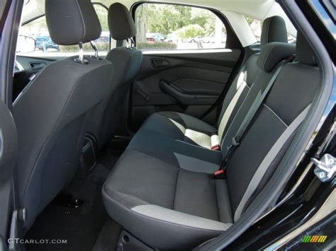 Charcoal Black Interior 2013 Ford Focus S Sedan Photo #71389381 ...