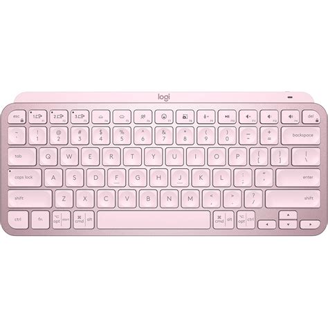 Logitech MX Keys Mini Wireless Keyboard (Rose) 920-010474 B&H