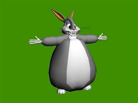 3D model Big Chungus VR / AR / low-poly | CGTrader