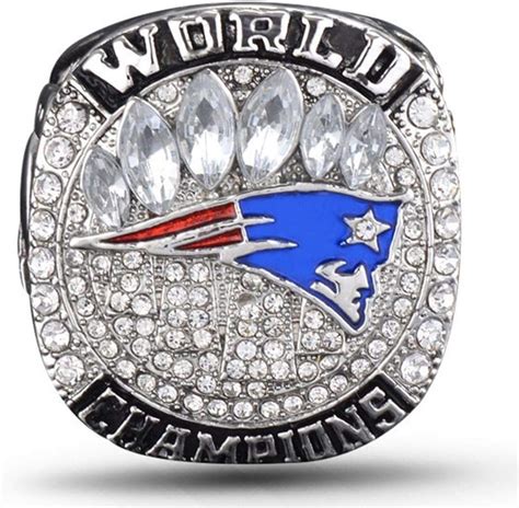 AJZYX New England Patriots 2018-2019 Super Bowl LIII Ring NFL Replica ...