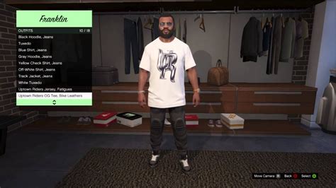 GTA V - All Franklin's Outfits - YouTube