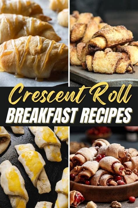 20 Easy Crescent Roll Breakfast Recipes - Insanely Good