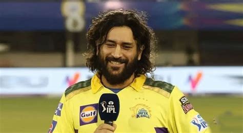 MS Dhoni pulls out his retro long hair look ahead of the IPL 2024 ...